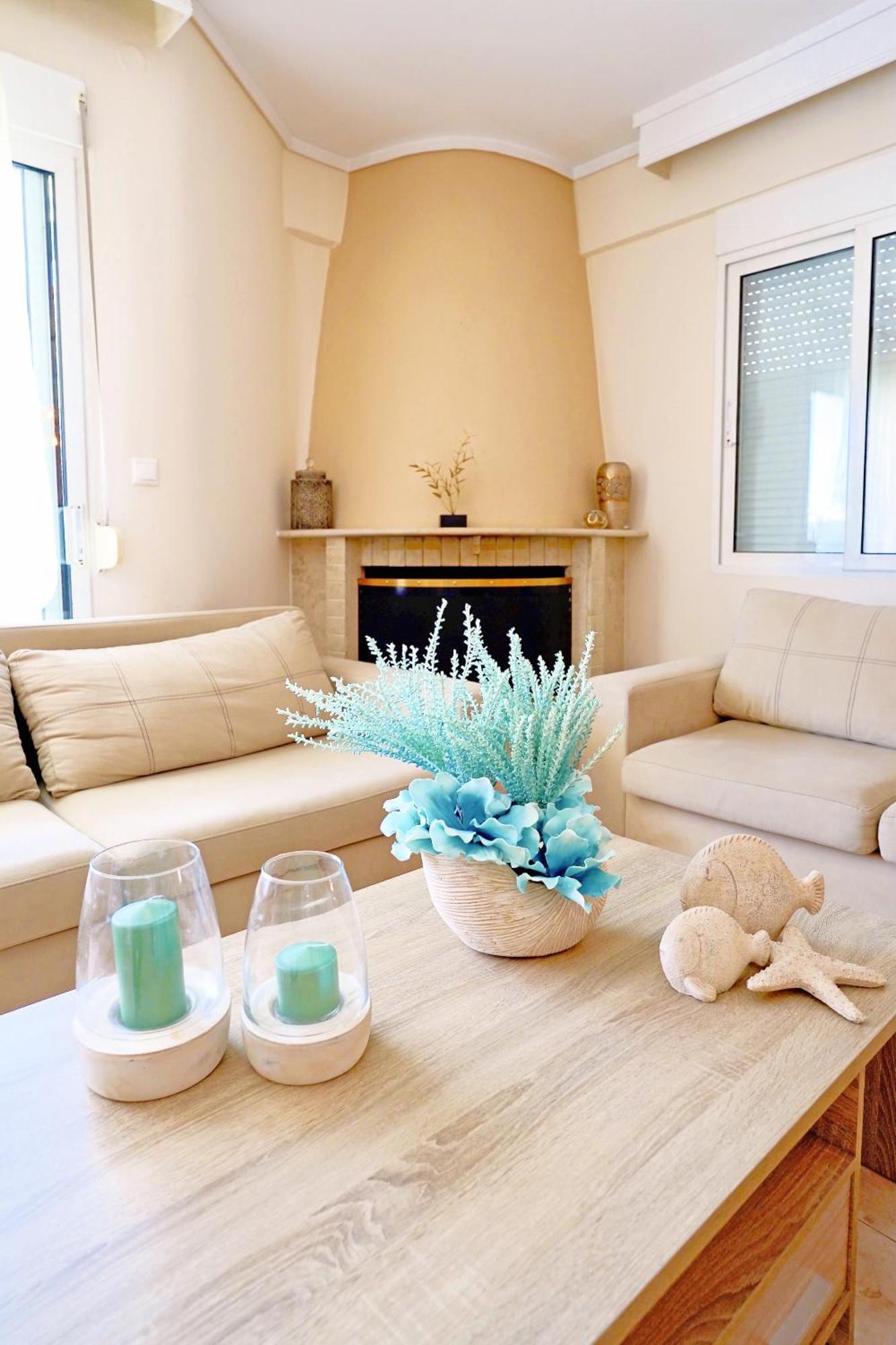 Lovely And Sunny Apartament 300M From Beach!! Peraía 외부 사진