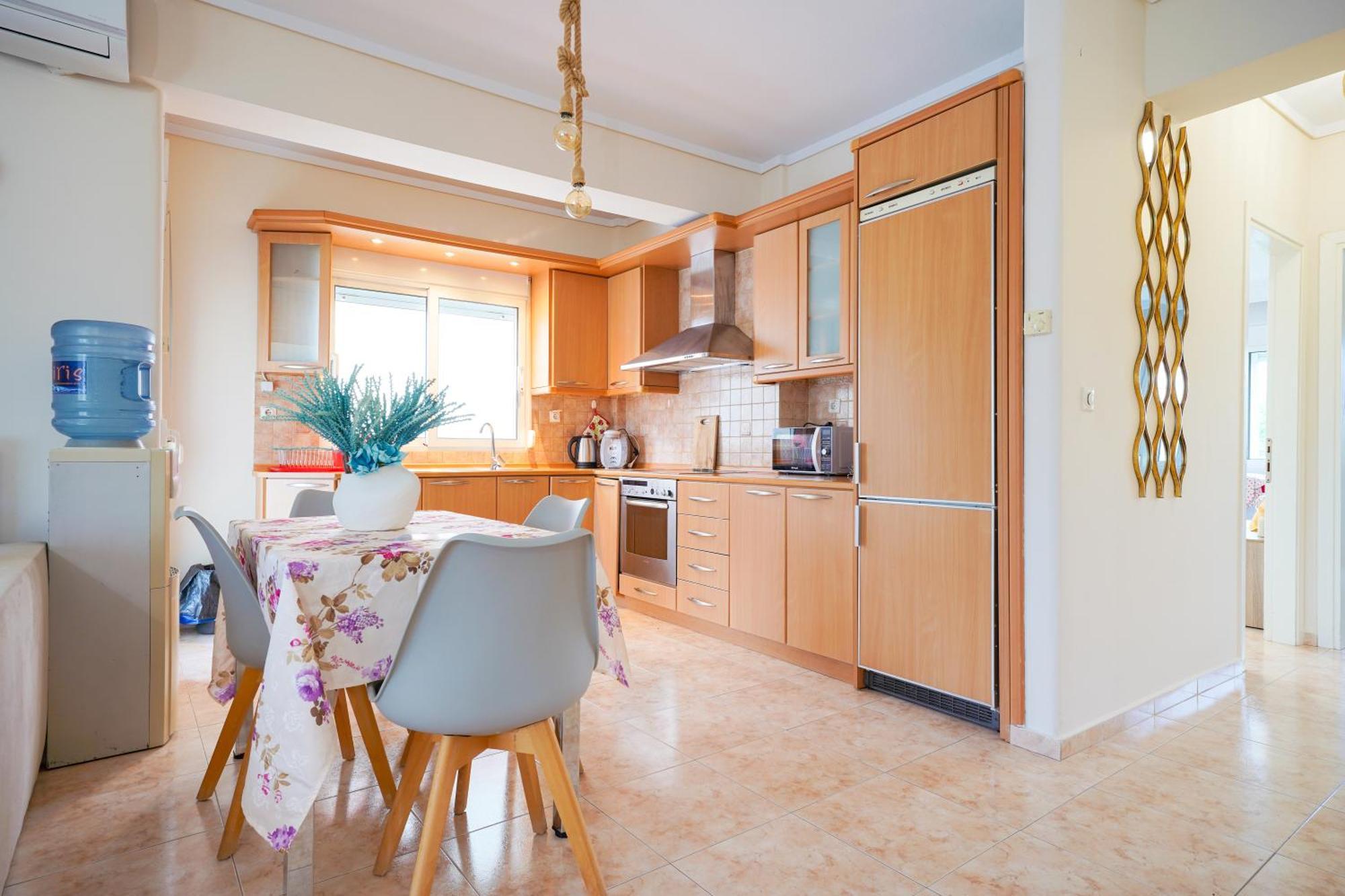 Lovely And Sunny Apartament 300M From Beach!! Peraía 외부 사진